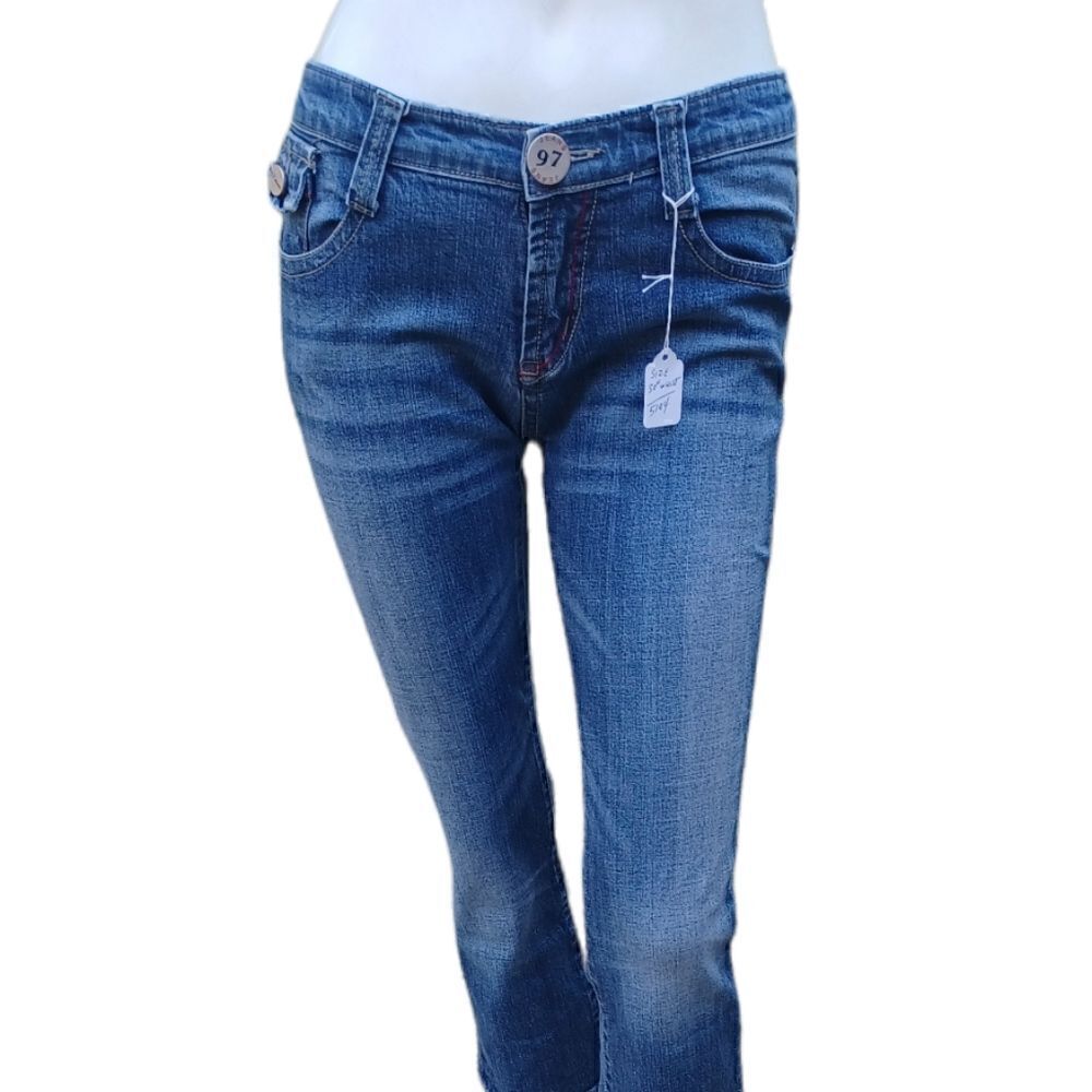 51041....97 Jeans Bootcut Size W27" 22"Inseam 7"Rise